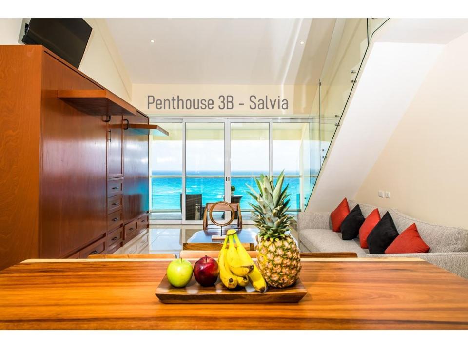 2 Story Oceanfront Penthouses On Cancun Beach! Extérieur photo